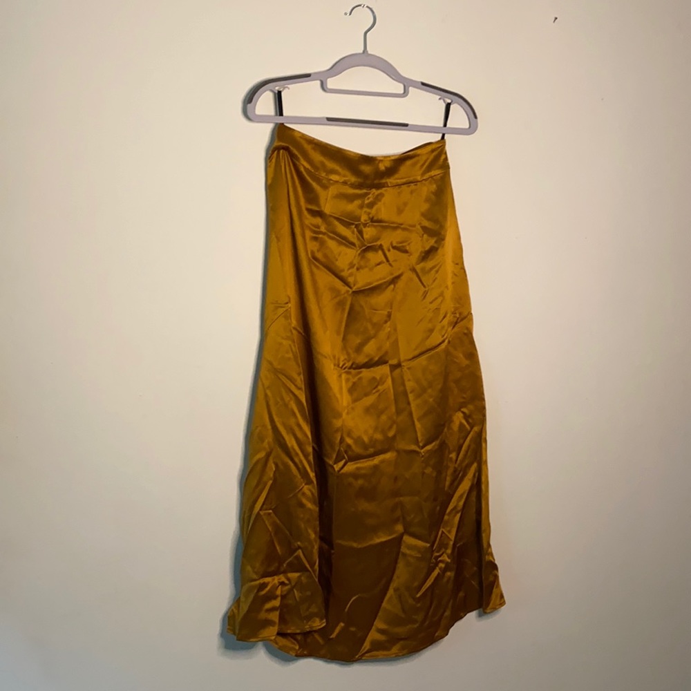 Lilysilk Women Slit Midi Skirt - size S